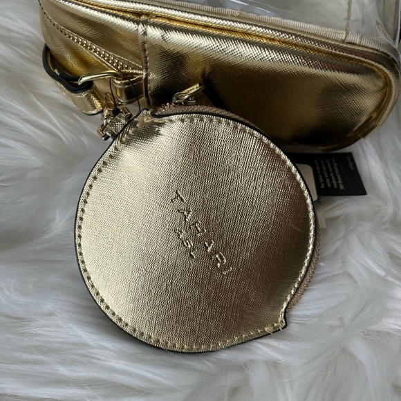 Tahari clear crossbody purse and coin wallet in 3 color choices - Picture 4 of 4